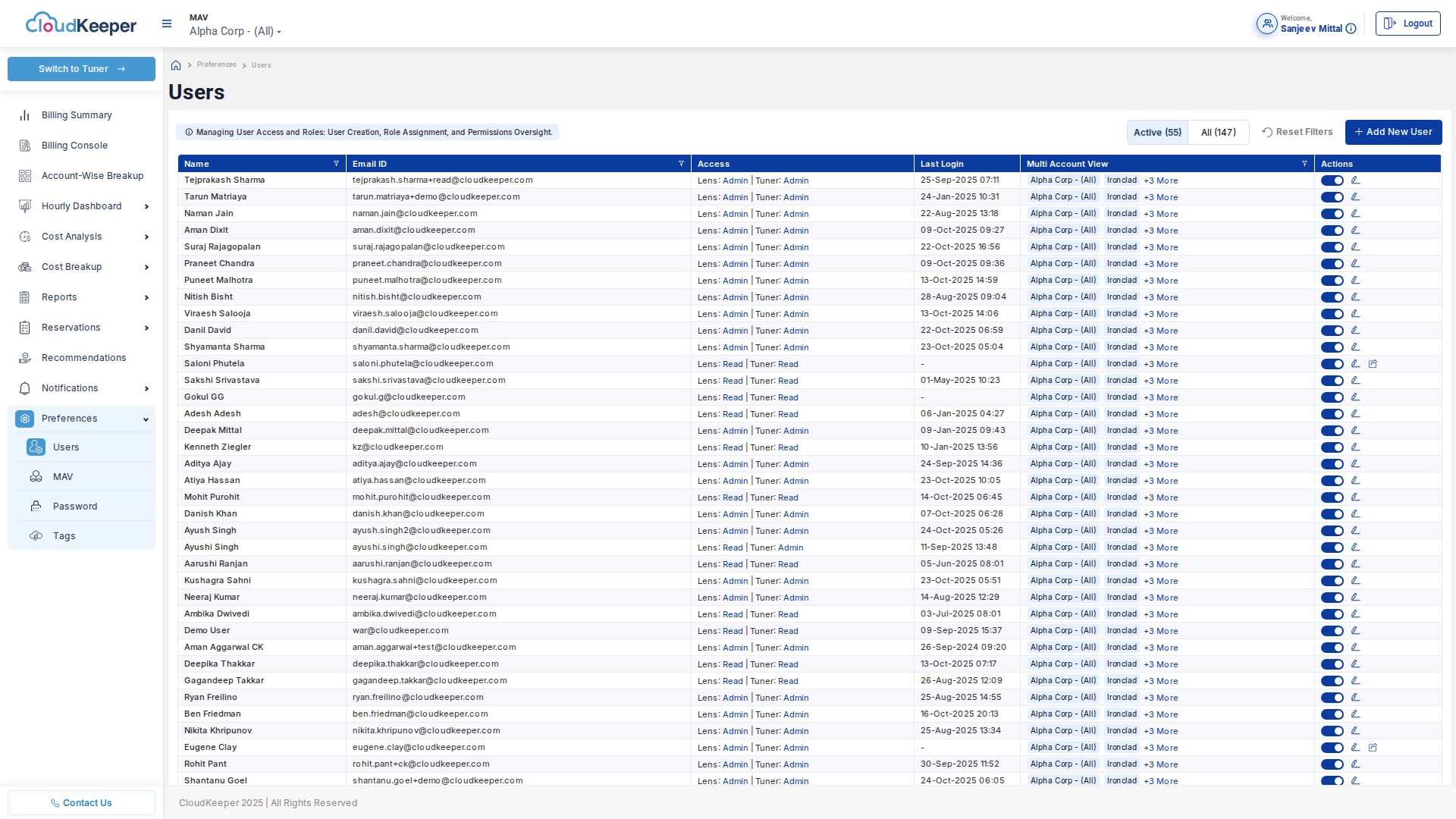 User Management